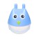 Nasal aspirator with a diverted pipe "Owl", the color of the blue