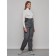 Semicunneries female winter, size 48, dark gray color