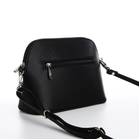 Women's bag over the shoulder Textura, small size, black color-2