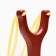 Wooden slingshot, double tourniquet, 14cm