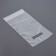 Polyethylene package with a cut pen, 16x32 cm 35 μm
