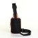 Women's sling bag from textiles, pink color