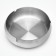 Stainless steel ashtray, 12 x 3.7 cm