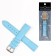Solomon watch strap, 18 mm, genuine leather, L-20 cm, blue