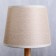 Table lamp "Eco" 1x40W E27 Light wood-beige 18x18x29.5 cm Risalux