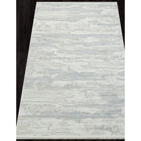 Rectangular carpet Durkar Rubi, size 200x400 cm, color Cream/L.Grey-1