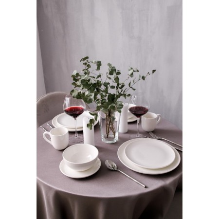 A set of porcelain mugs Magistro Mien, 6 items: 270 ml, white color-7