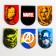 Postcard with magnetic bookmarks "Superheroes", Avengers, 6 pcs.