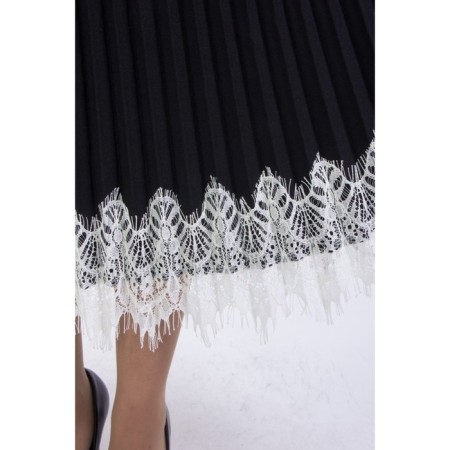 Women's dress, size 42, black color-13