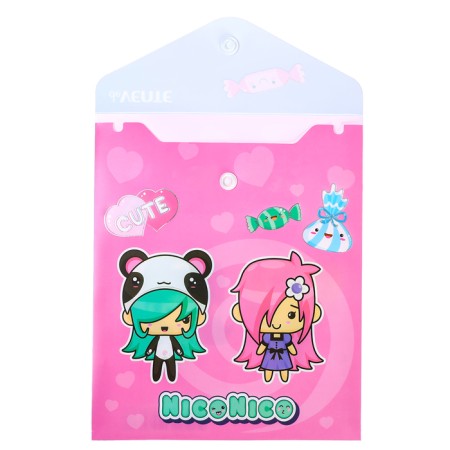 The convert folder on the A6, 170 x 140mm, 180MKM, DEVENTE NICO, Foil embossing, 3071230, mix-3