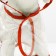 Dog raincoat, size M (DS 26, OG 38-41, Osh 40 cm), red