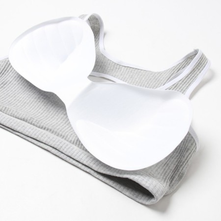 Female set (top, panties) Gray color, size 44-46-3
