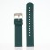 Smart hours strap, 20 mm, silicone, green