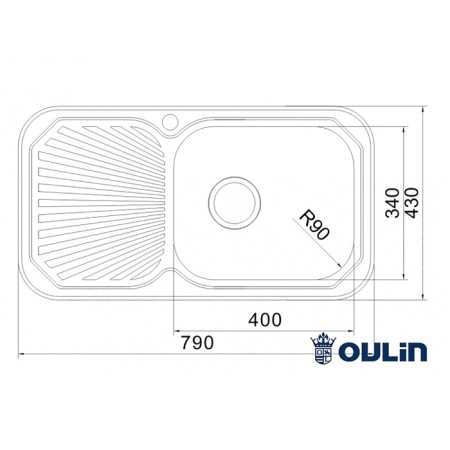 Sleal washer of stainless steel OULIN OL-307U-1