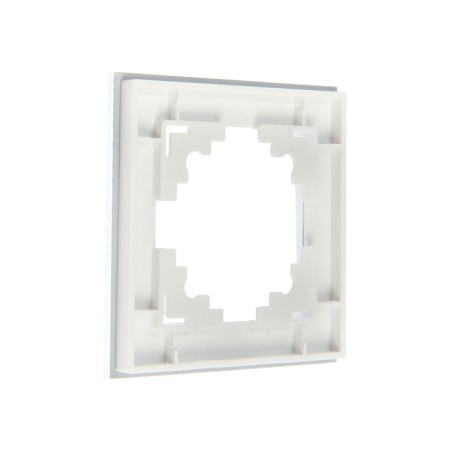 1-seater frame, glass, Stekker series Katrin, GFR00-7001-01, white-2