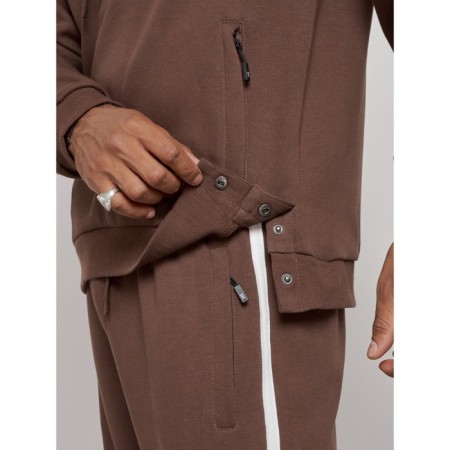 Sports suit men's, size 56, brown color-9