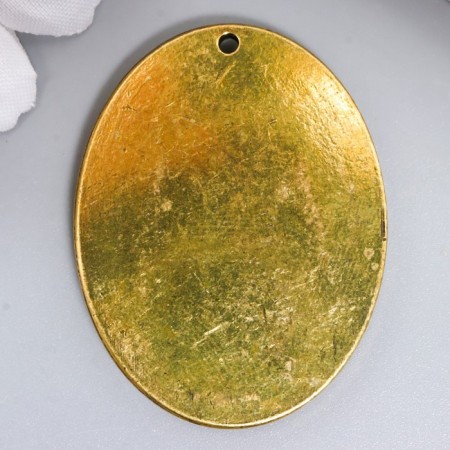 Souvenir Brass "Hotty with Pars" 3.9x3 cm-1