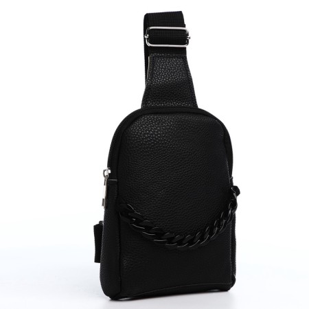 Bag over the shoulder with a chain Nazamok "Classic", 18x14x3 cm-2