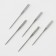 Needles for household sewing machines, universal, No. 80, 5 pcs