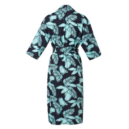 Female set (robe and combination) KAFTAN, size 40-42, turquoise color/blue-9