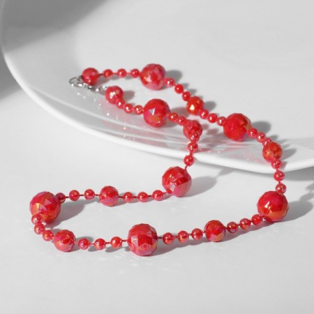 Beads "weightlessness" balls, red color, 41 cm