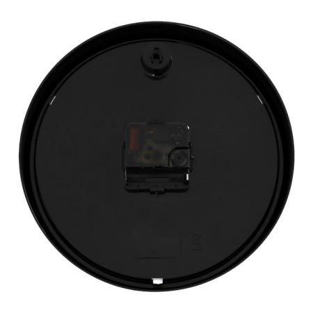 Watching clock, series: children's, "Rainbow numbers", D-23 cm, black rim