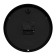 Watching clock, series: children's, "Rainbow numbers", D-23 cm, black rim