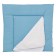 Two -sided giraffe mattress, with a removable liner, blue color