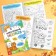Set "Gift to a first grader", 7 books, school supplies
