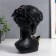 Polystone souvenir "Baby with lily in her hair and butterfly" Black 23x17x7 cm