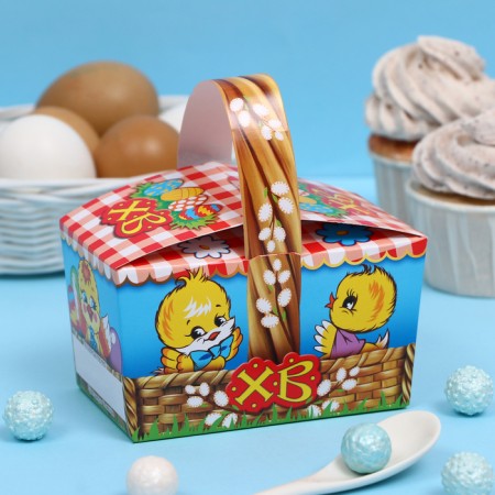 Confectionery "Basket with eggs" set, 60 g-1