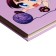 Sketchbook (165 x 165 mm) 40 sheets on the crest "Cat Girl", solid cover, glossy lamination, block 100 g/m2