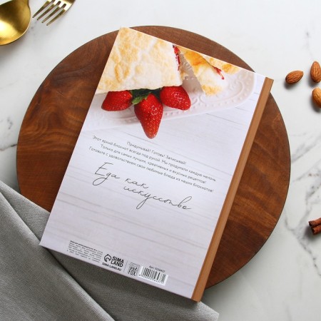 Book for recording recipes and a notebook list of purchases "My favorite recipes"-6