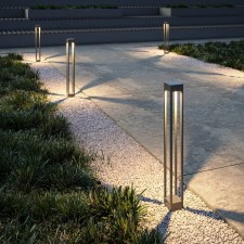 Landscape lamp Outdoor O424FL-L10GF, 10W, 11x11x100 cm, LED, 650LM, 3000K, graphite color