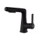 Fashun A4018-7 shell mixer, single-leaf, with sliding watering can, brass, black