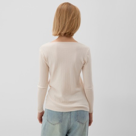 Female jumper minku, beige color, rr 42-44-3