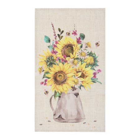 Set of towels Ethel "Bouquets" 45x70cm - 3 pcs, reps 167g/m2, cotton-5
