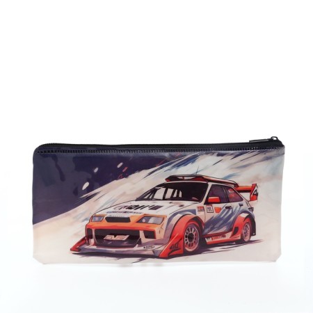 Lightning cosmetic bag, gray color-1