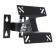 Kronstein Luazon Kron-72, for TV, inclined-horned, 14-32 ", 100 mm from the wall, black