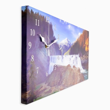 Carty clock is wall-mounted, series: interior, "nature", 40 x 76 cm-1