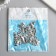 Decor Metal for creativity "Cat" silver 7040 1.9x1.5 cm