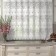 Tulle to the kitchen with a curtain tape, 170x250 cm, white color, 100% polyester
