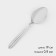 Spoon "Mirage", h = 19 cm, thickness 0.8 mm, silver color