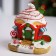 LED figure "House of sweets" 13 × 12 × 9 cm, polystone, batteries LR44x2, glow warm white
