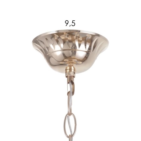 Ebby chandelier 5x60W E27 gold 46x46x88 (48) cm-8