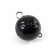 Cargo Cheburashka painted collapsible Yaman 10 pcs., 20 g, black