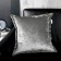 Pillowcase "Ludwig", size 45x45 cm, gray-blue color