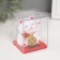 Plastic Plastic "White Mani-Neko with a fan and coin" 5x5x5 cm