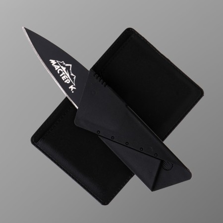 Feathered knife "business card" 14cm, blade 60mm/1.7mm-1
