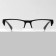 Ready glasses GA0176 (Color: C1 Black; Diopter: +1; Toning: No)